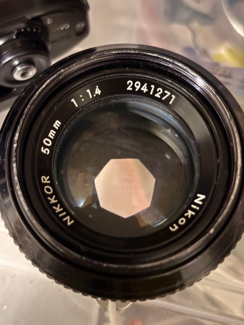 完動品・美品 Nikon FM +Nikkor 50mm f/1.4