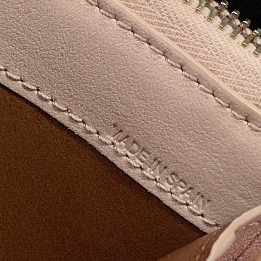 4374 クロエ レザーケース カードケース ロゴ 刺繍 箱付