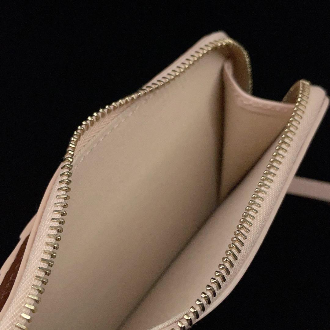 4374 クロエ レザーケース カードケース ロゴ 刺繍 箱付