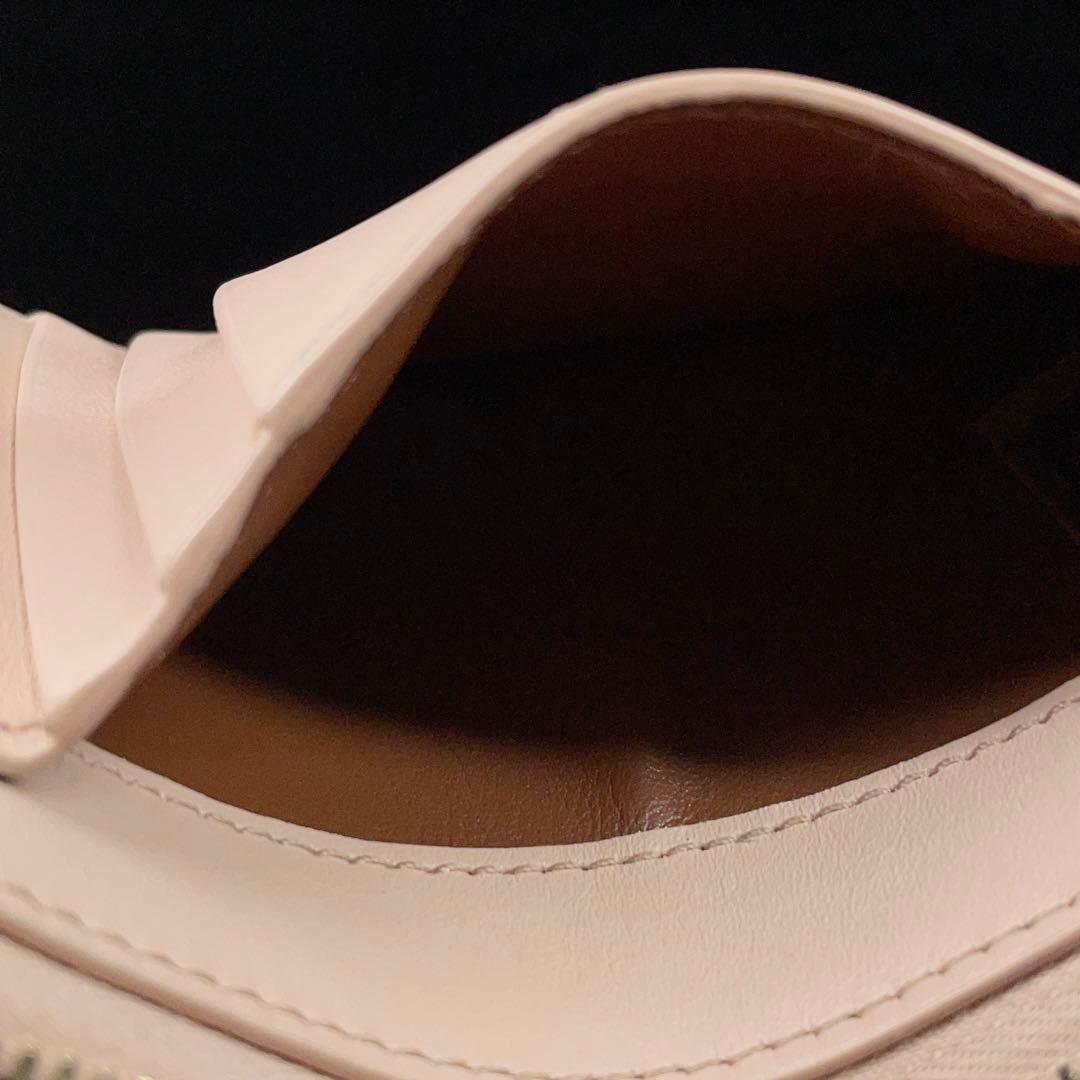 4374 クロエ レザーケース カードケース ロゴ 刺繍 箱付