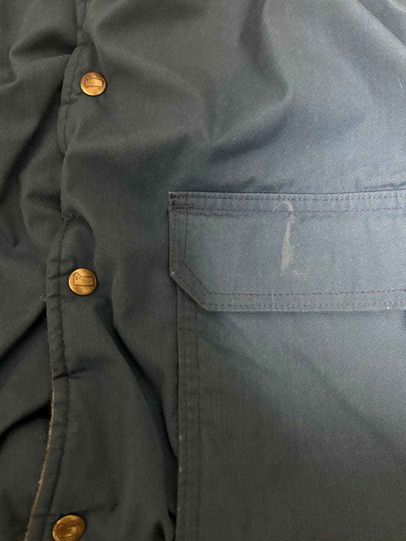 【好配色】70s USA製 Woolrich リバーシブル ベスト スナップ