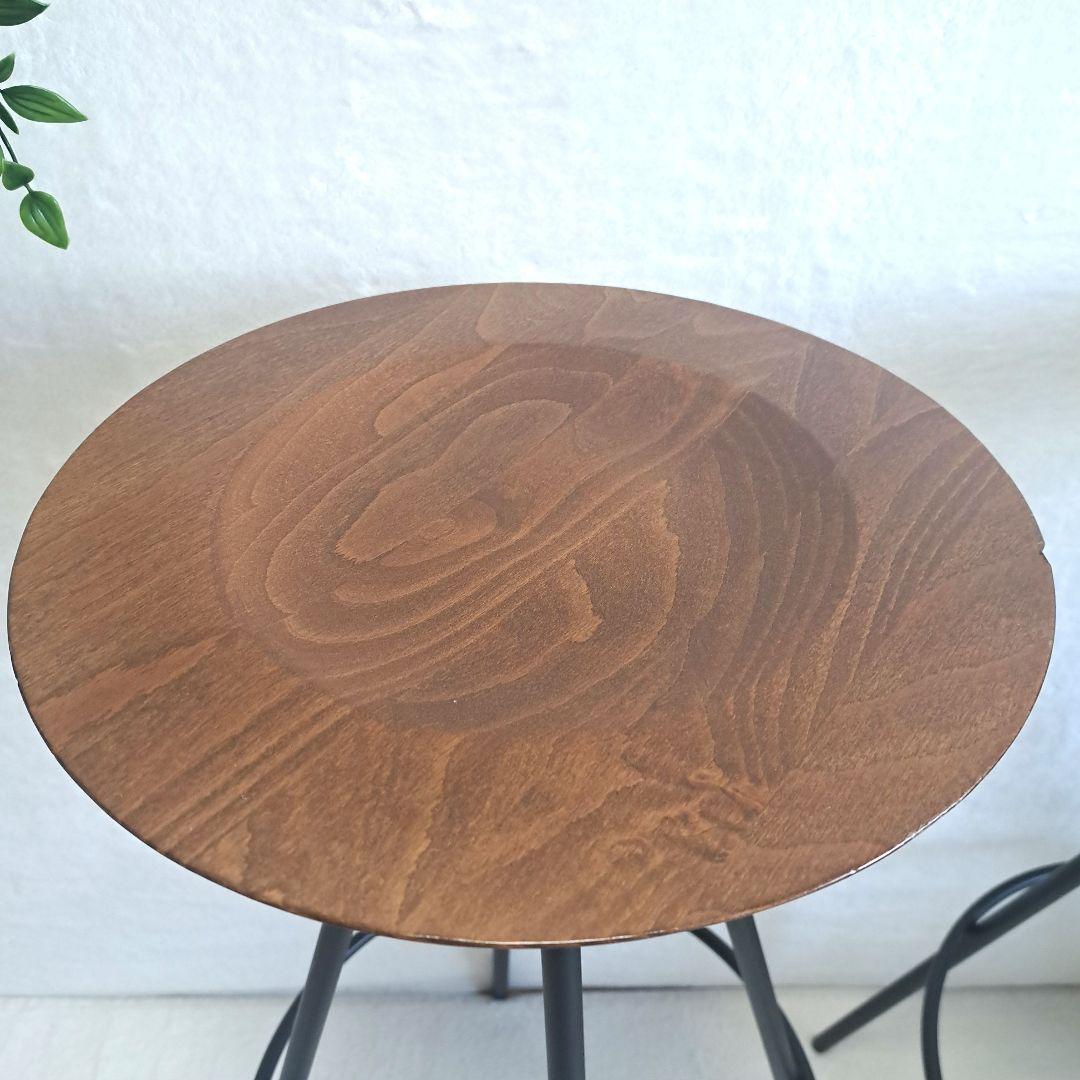 ADAL ハイスツール 2脚セット「北欧 モダン 無垢材」