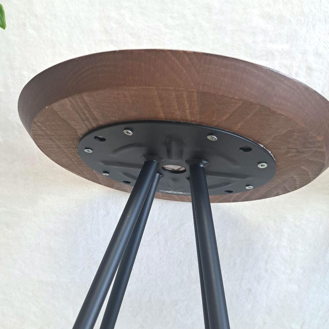 ADAL ハイスツール 2脚セット「北欧 モダン 無垢材」