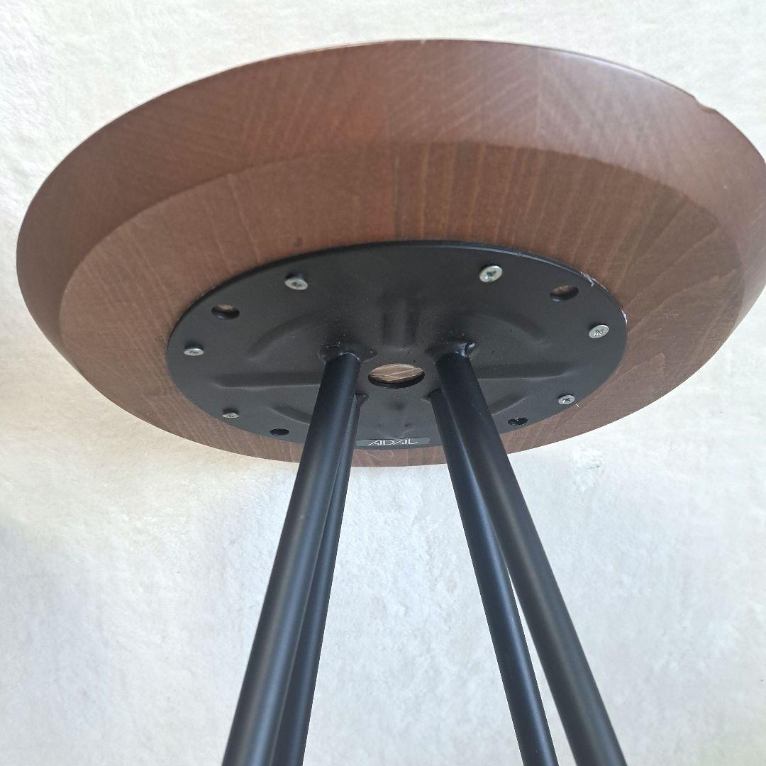 ADAL ハイスツール 2脚セット「北欧 モダン 無垢材」