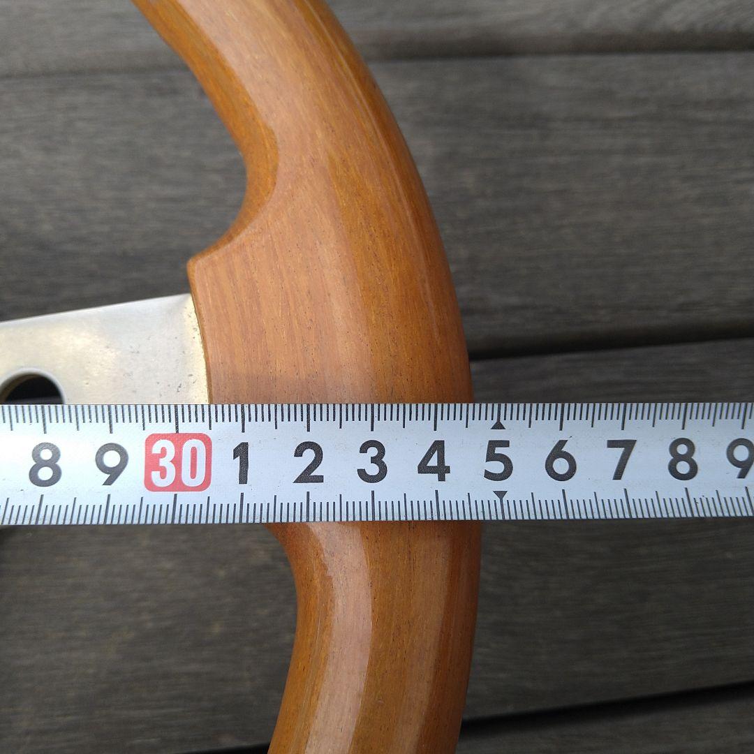 ウッドステアリング OBA オバ 当時物 街道レーサー