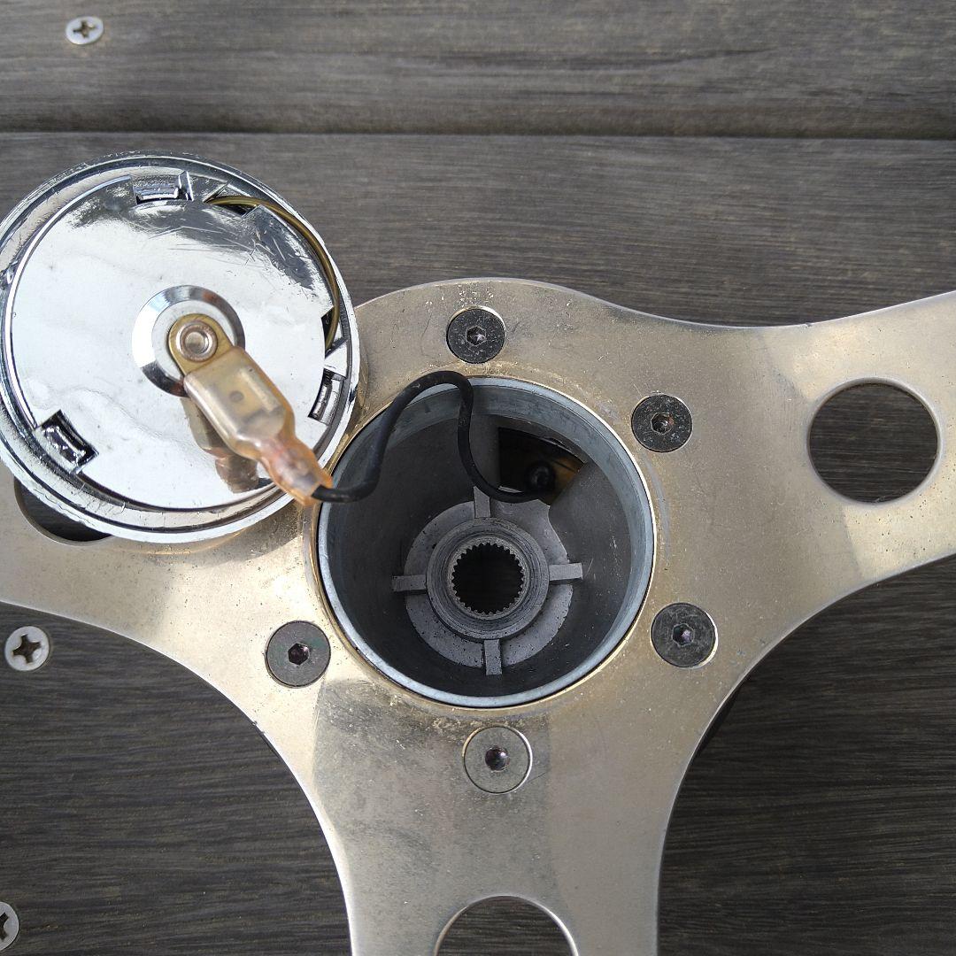 ウッドステアリング OBA オバ 当時物 街道レーサー