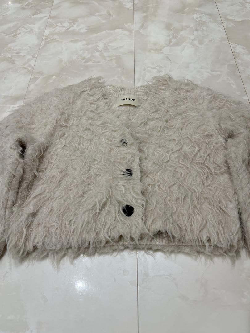 【美品】THETOE Eltz Shaggy Cardigan カーディガン
