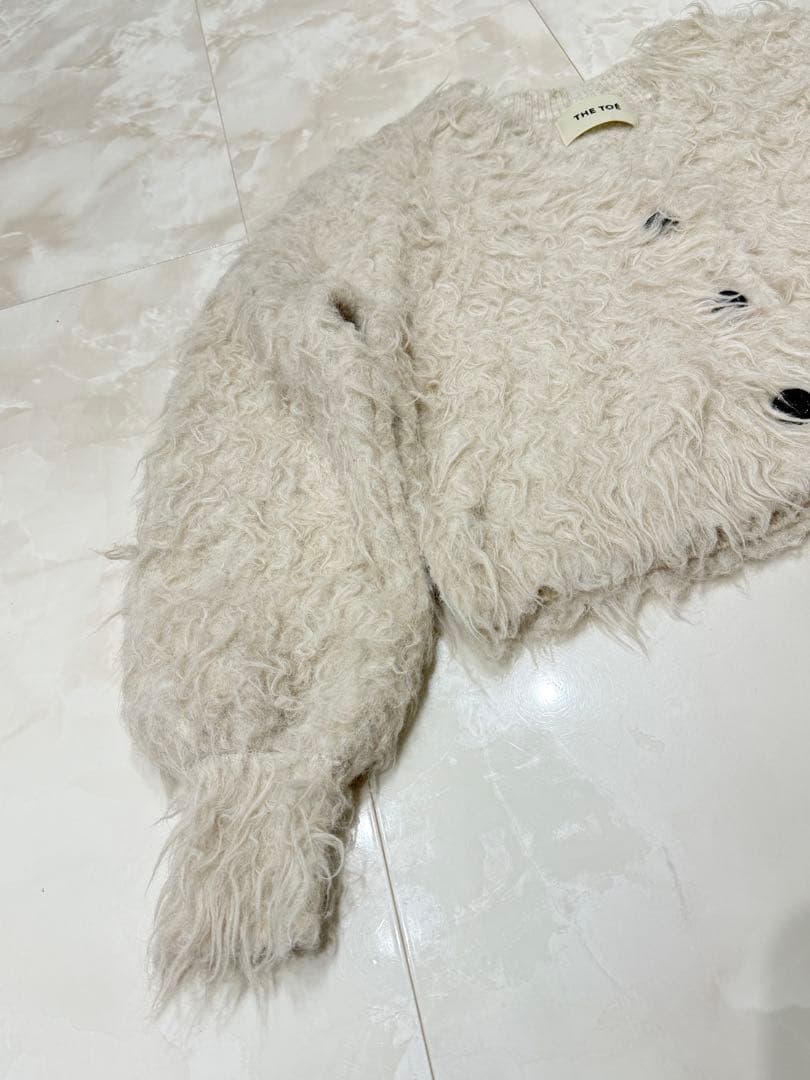 【美品】THETOE Eltz Shaggy Cardigan カーディガン