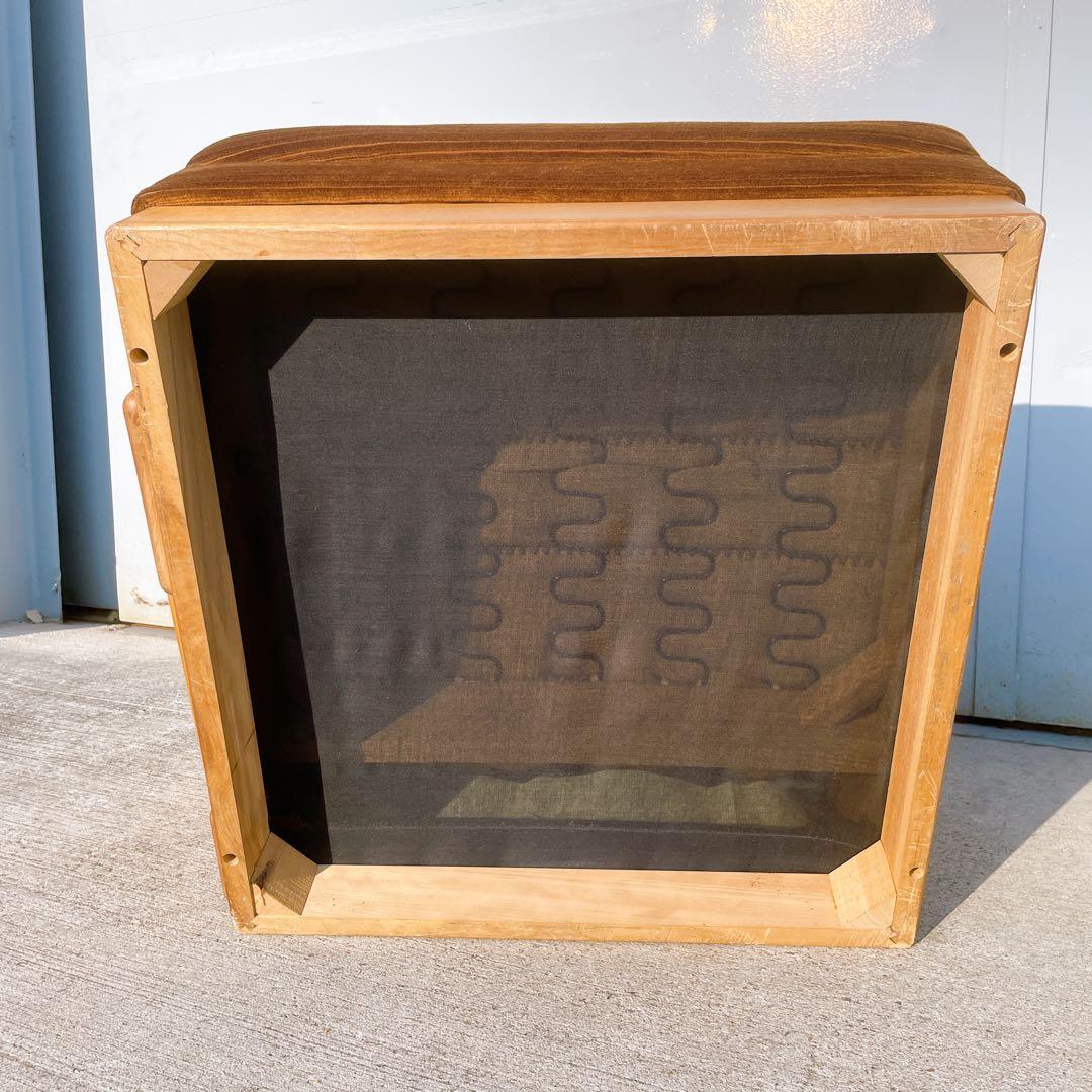 【美品送料込】稀少品 モリシゲ家具 2人掛け セパレートソファ 廃盤