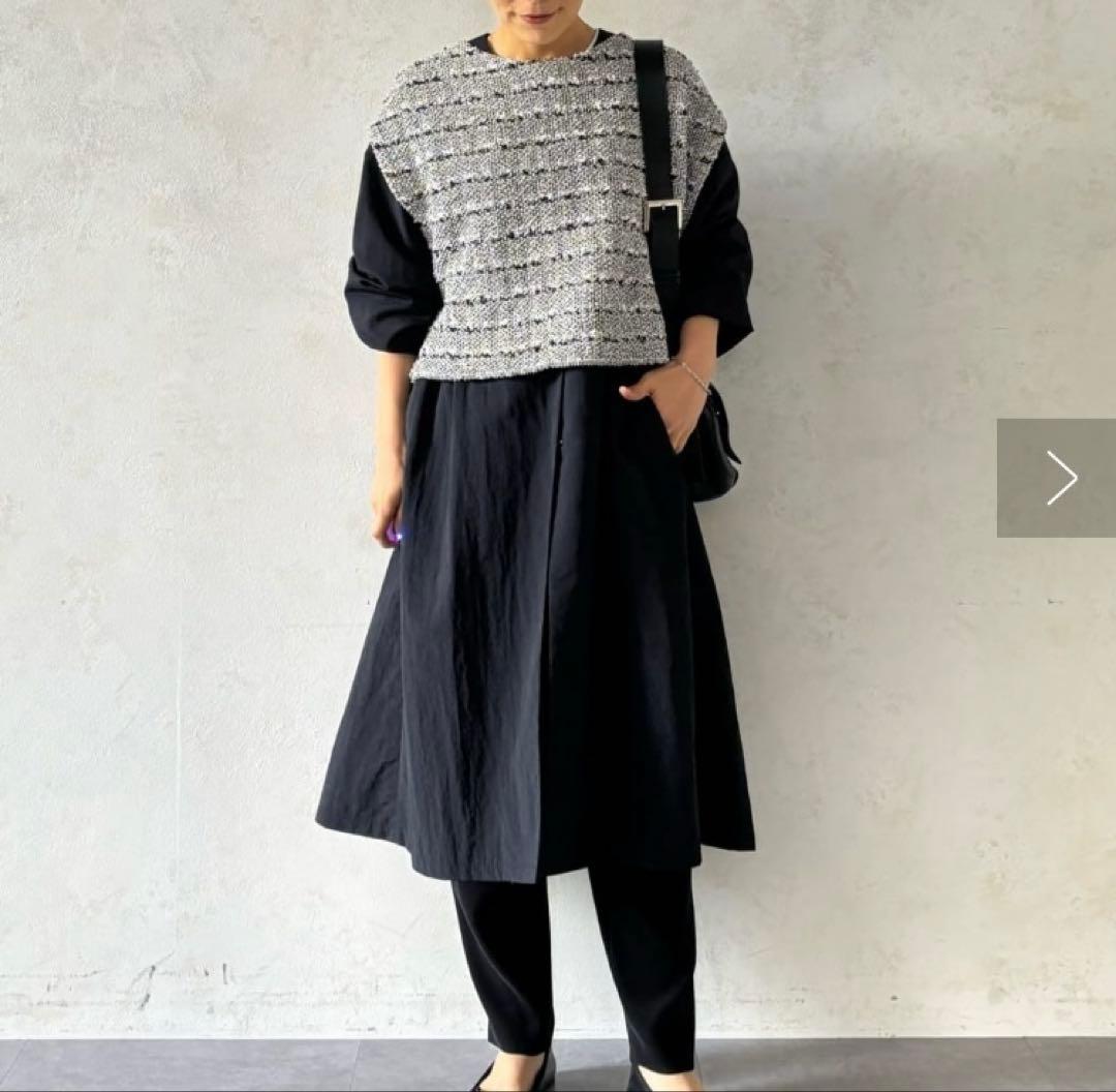 12/16までお値下げ♡【新品・タグ付き】Beardsleyのツイードポンチョ