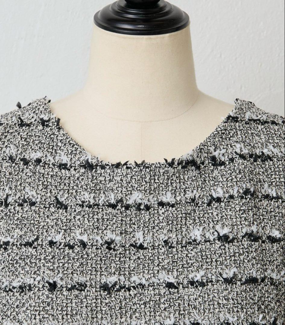 12/16までお値下げ♡【新品・タグ付き】Beardsleyのツイードポンチョ