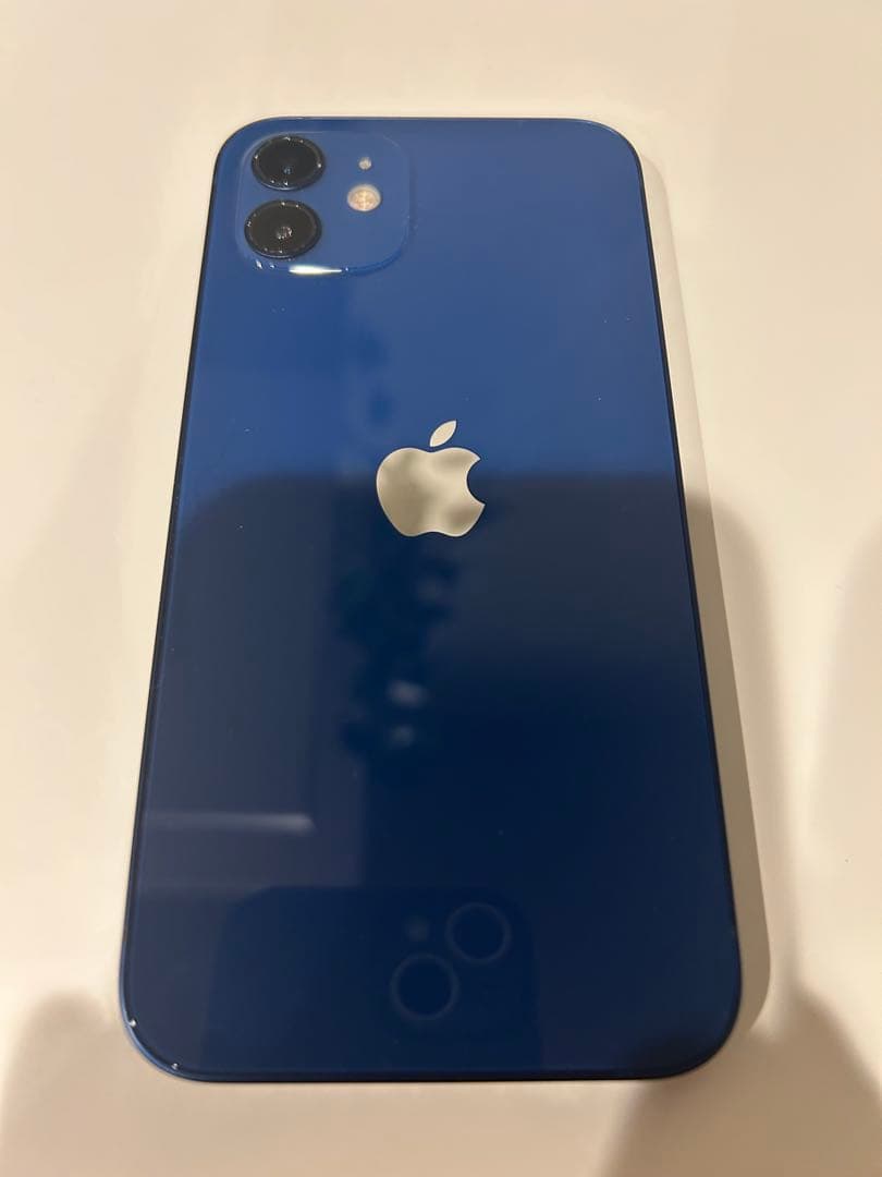 美品・バッテリー容量88%！　iPhone 12 ブルー　64GB SIMフリー
