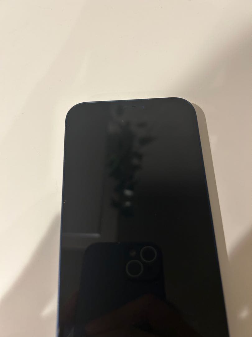 美品・バッテリー容量88%！　iPhone 12 ブルー　64GB SIMフリー