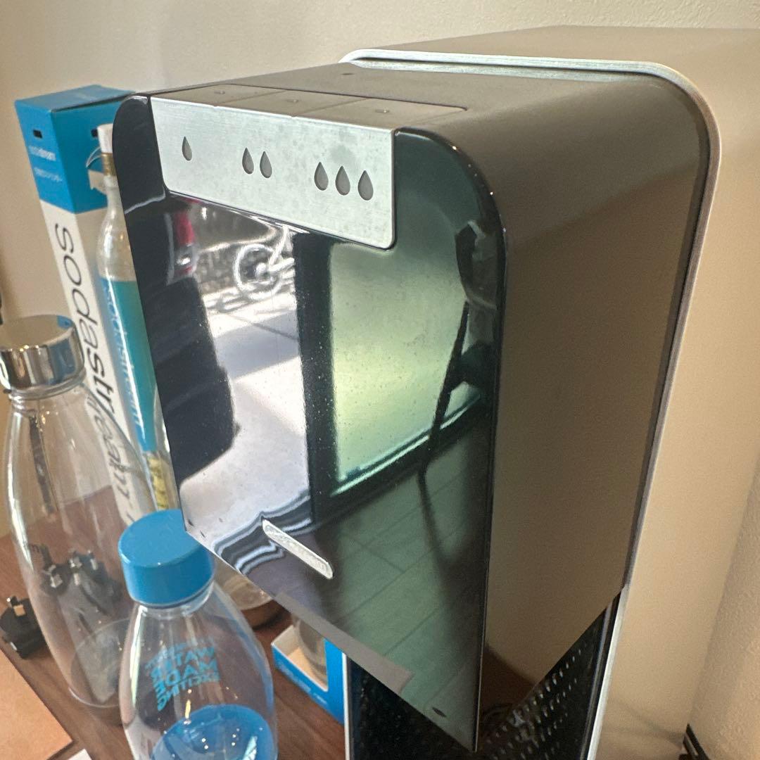 ソーダストリーム SOURCE Power ソースパワー　黒 ブラック ボトル4