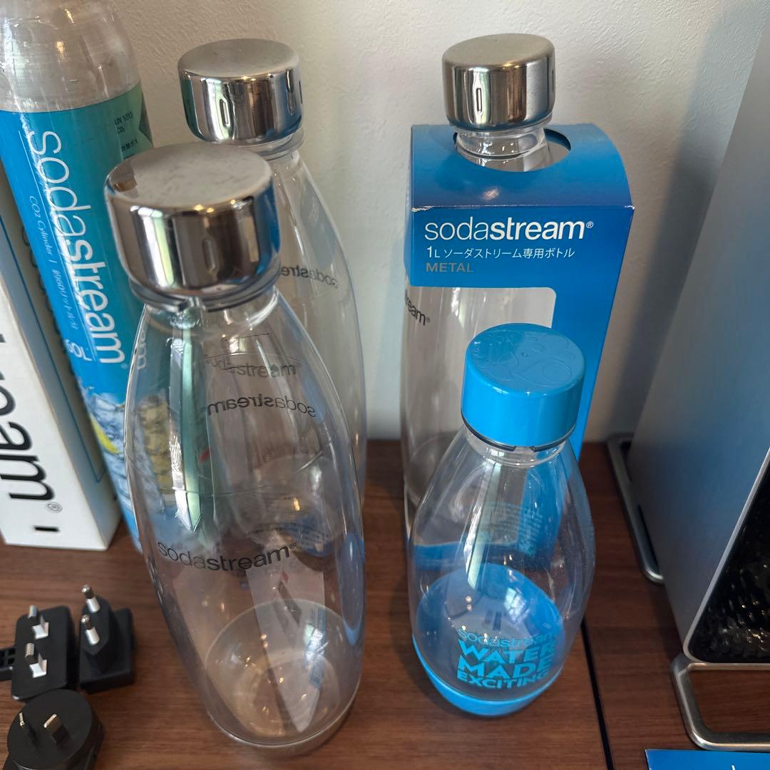 ソーダストリーム SOURCE Power ソースパワー　黒 ブラック ボトル4