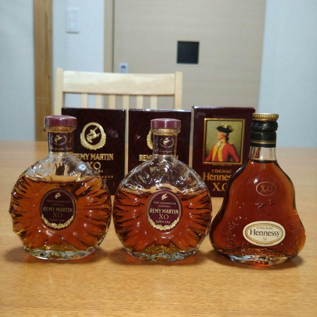 ◆コニャック◆ヘネシーX.O◆レミーマルタンXOスペシャル◆ミニボトル◆古酒