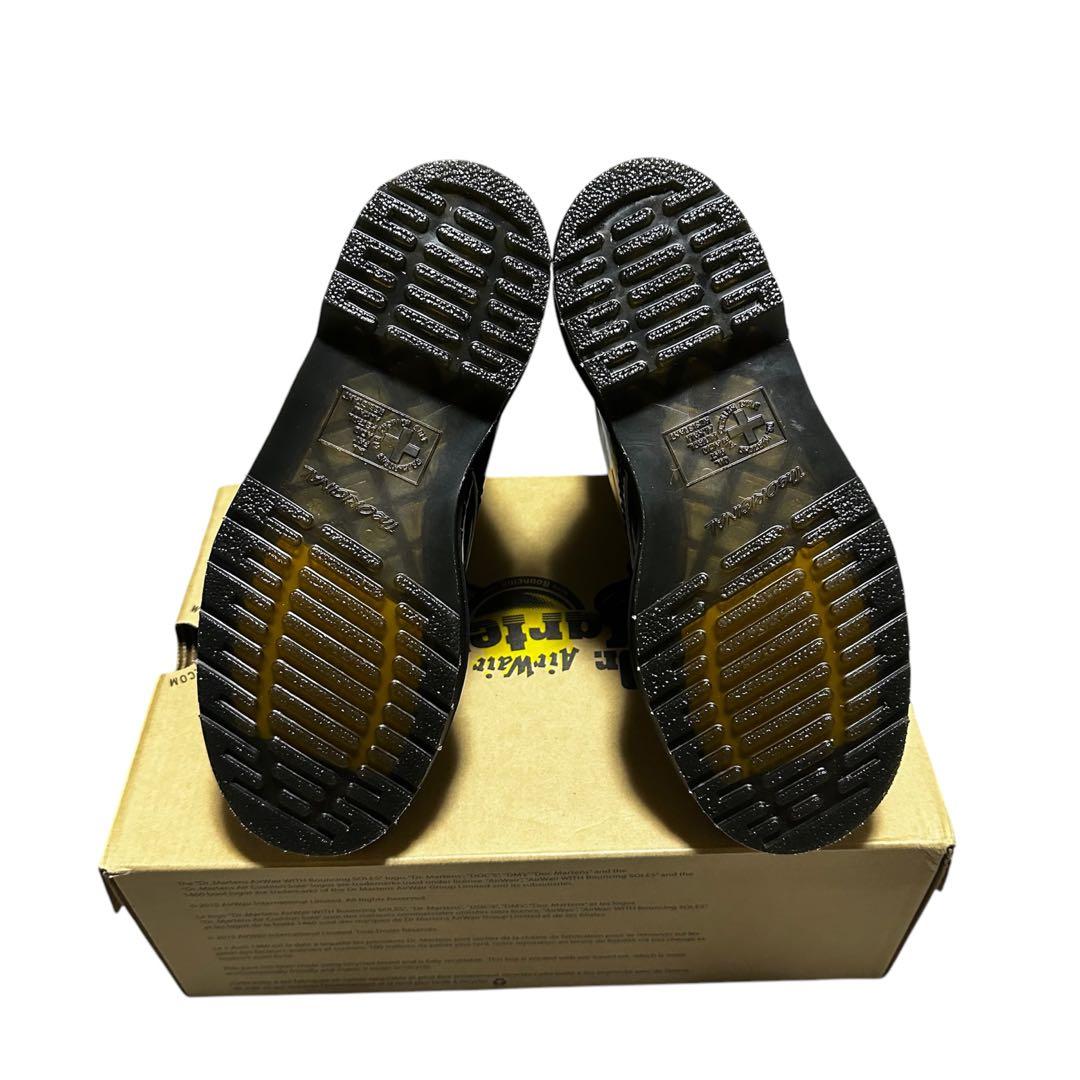 【新品未使用】Dr.Martens パテントブーツ　ドクターマーチン　大理石