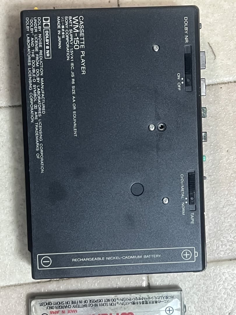 SONY WM-150 ウォークマン