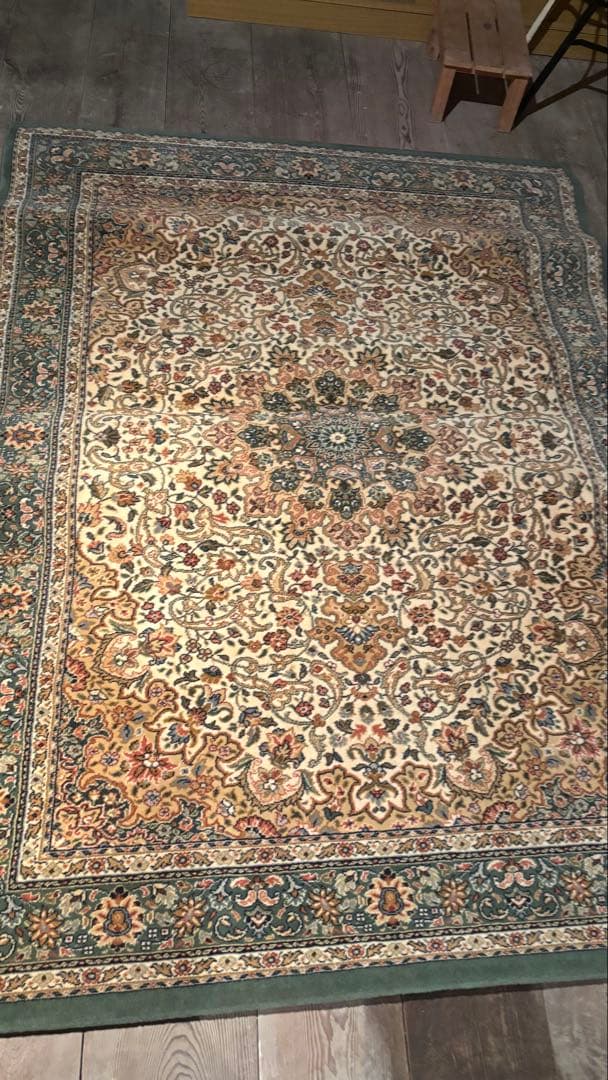 値下げベルギー(170×230)上質ラグ,絨毯