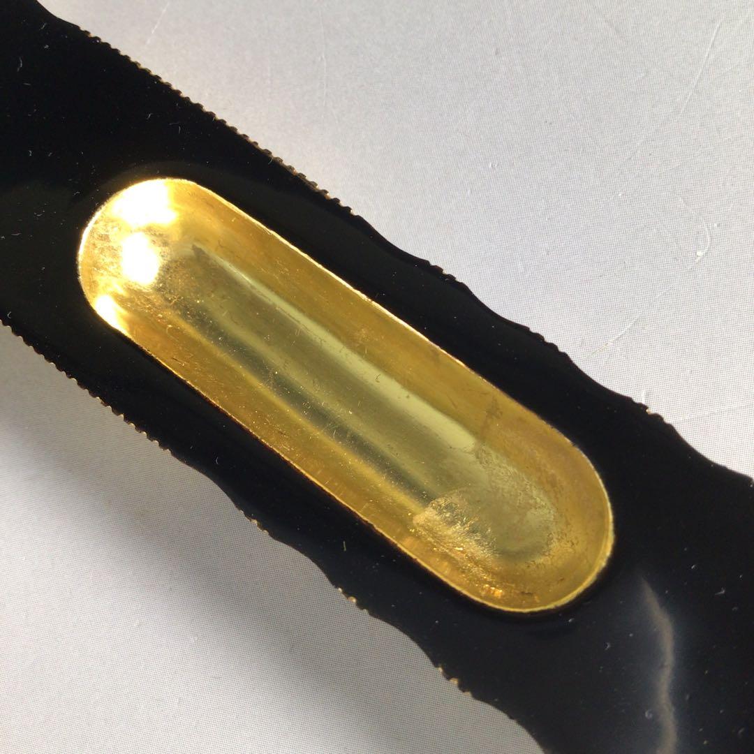 Ｒ６６４　香合　『北村葵春作』『木製』『内金地』『笛香合』　共箱　茶道具