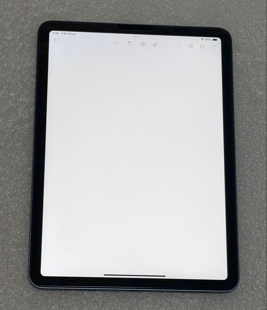 美品　純正カバー　ガラスフィルム　iPad Air 第5世代 64GB