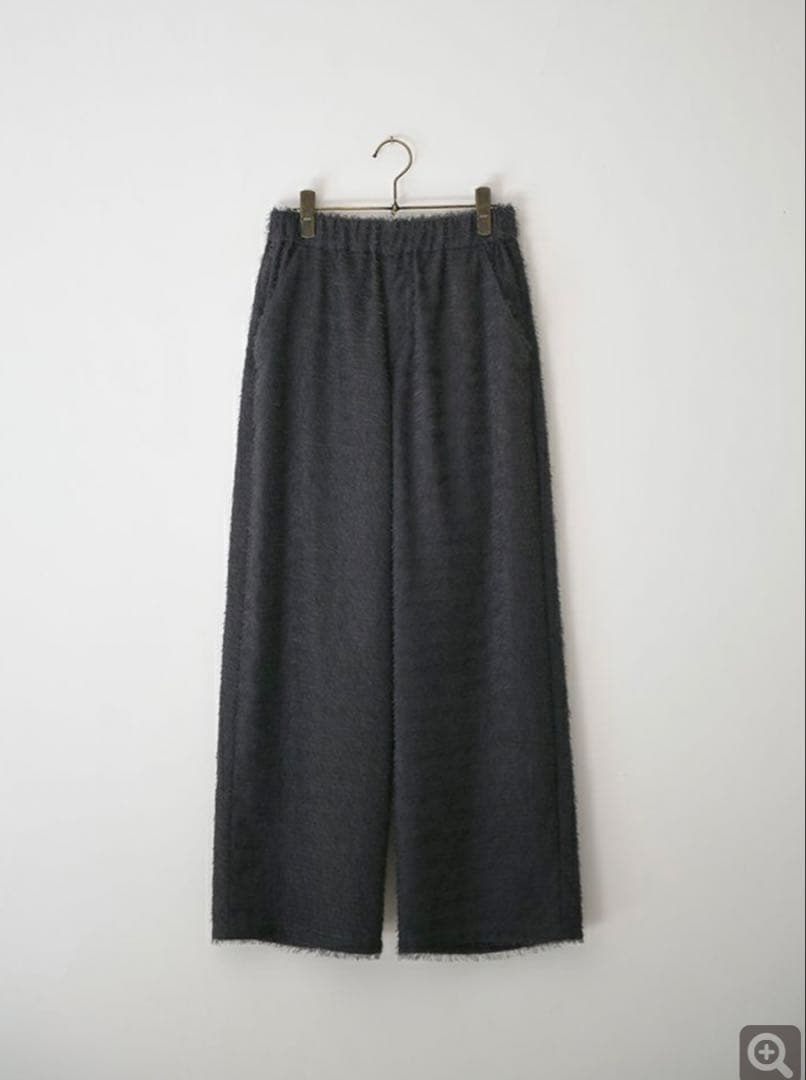 k.k✨25年3.3万Cloth&Crossシャギーストレートパンツグレー