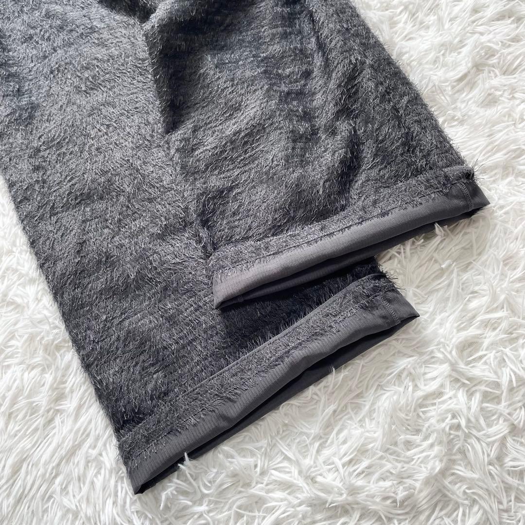 k.k✨25年3.3万Cloth&Crossシャギーストレートパンツグレー