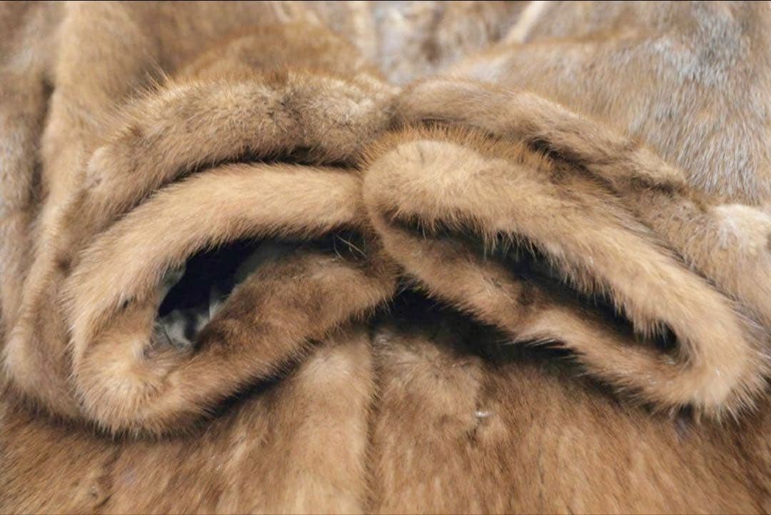 SAGA MINK ロングファーコート 11号 (L)