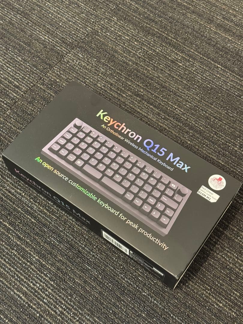 Keychron Q15 Max 赤軸 キーボード本体