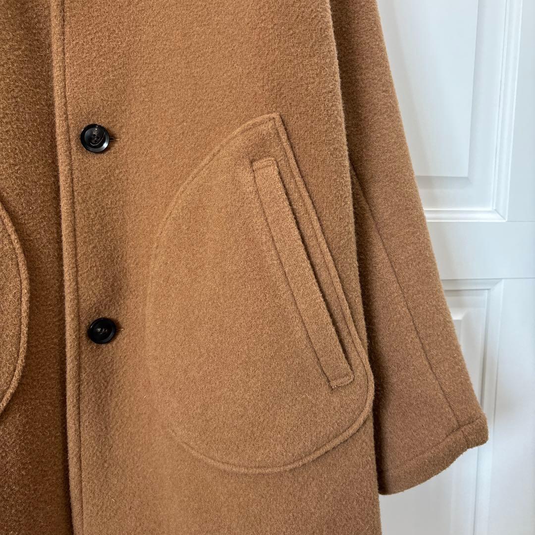 DANTON ウールコート サイズ42 ブラウン