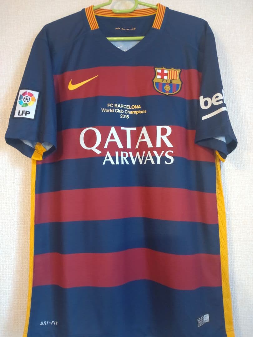 [値下げ] FCバルセロナ FIFA Club World Cup優勝記念ユニ
