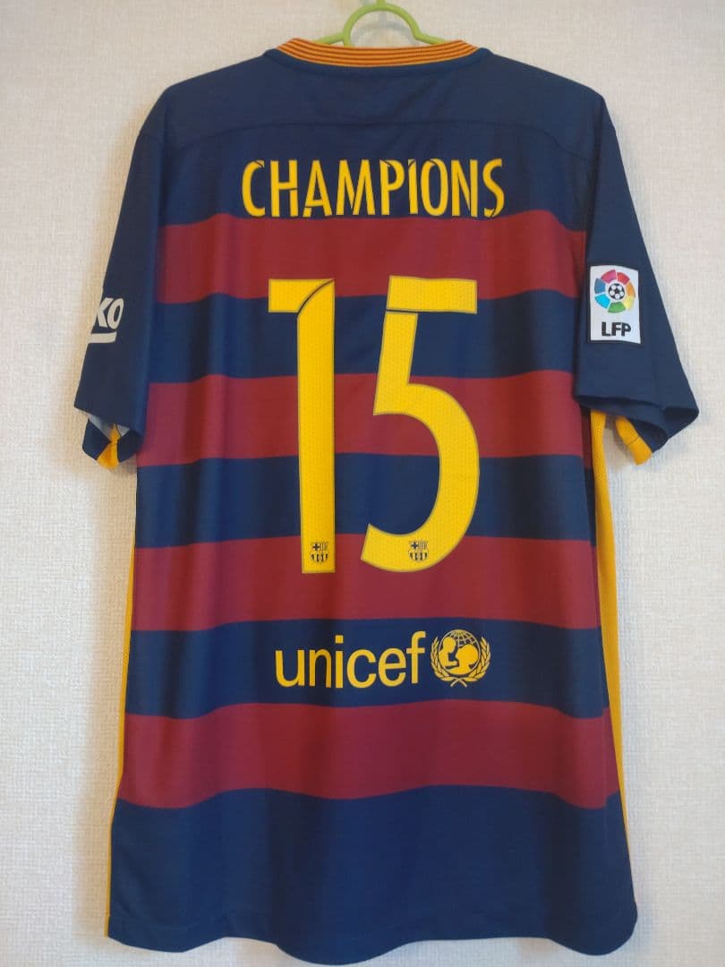 [値下げ] FCバルセロナ FIFA Club World Cup優勝記念ユニ
