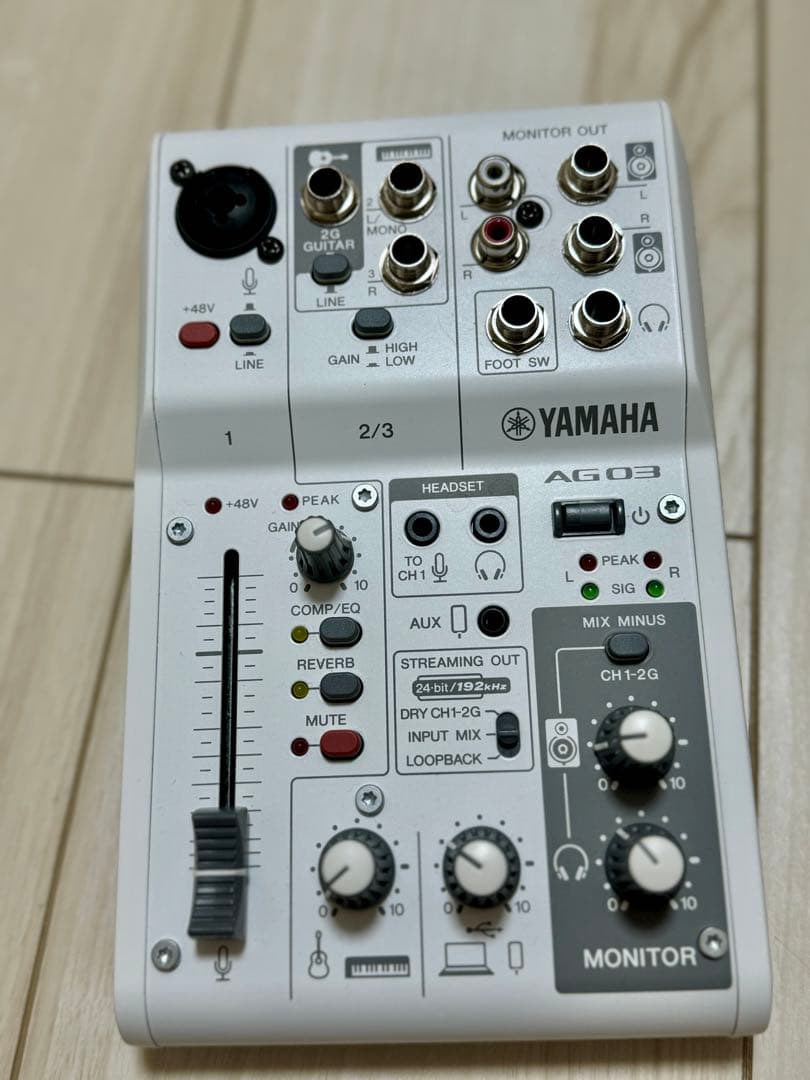 ミキサー　YAMAHA AG03