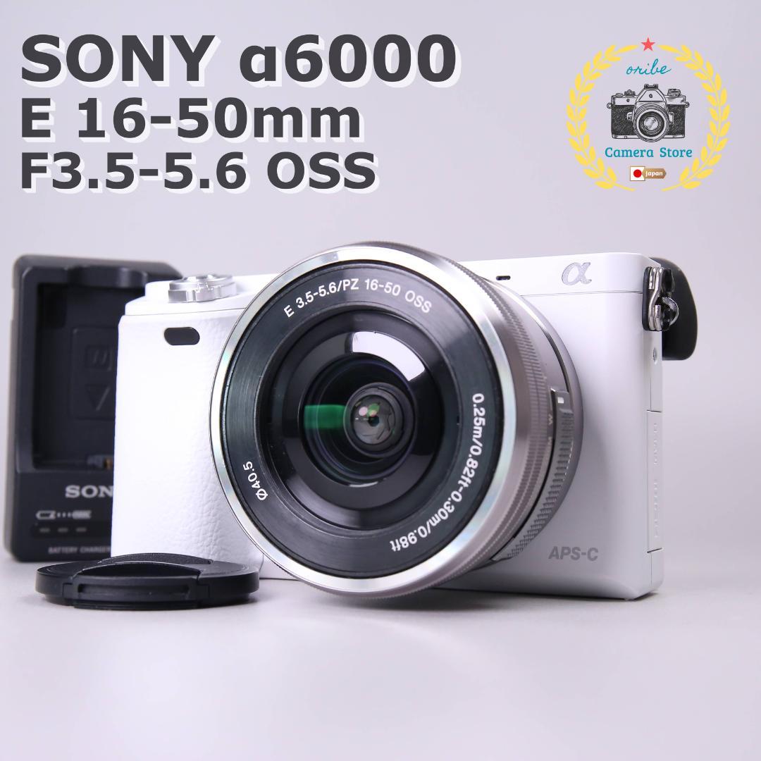 ☆美品ショット10082回☆SONY a6000 E 16-50mm　＃519