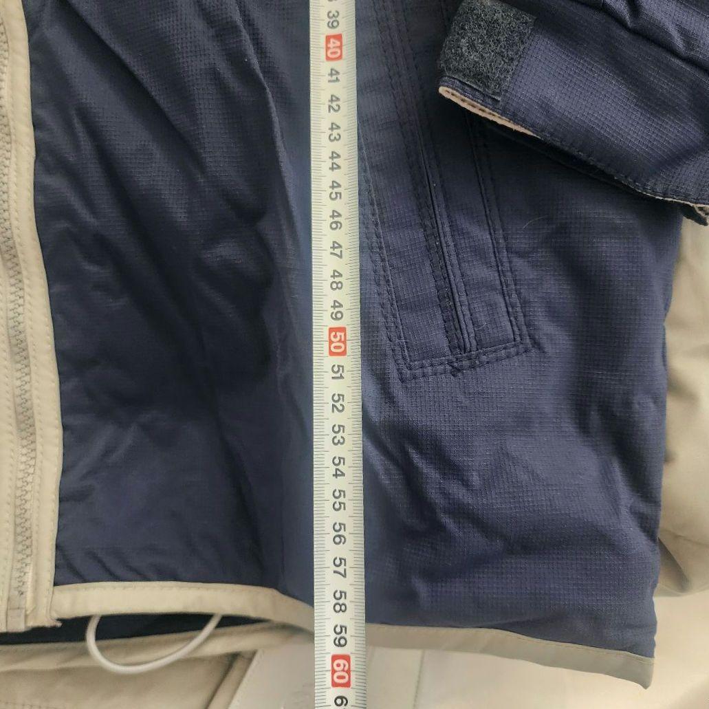 ASICS アシックス スキーウェア 上下セット ネイビー×グレー 雪山 防寒