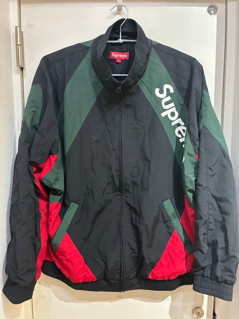 ジャケット・アウター Supreme Paneled Track Jacket L
