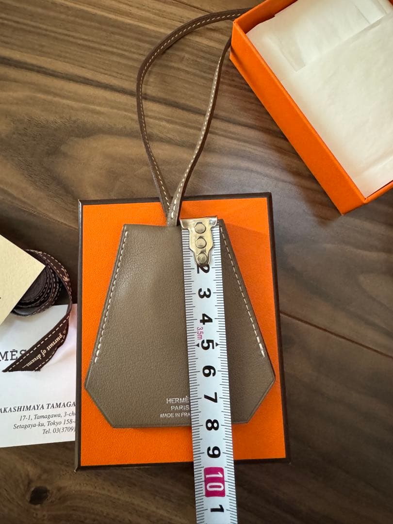 【新品未使用】　HERMES エルメス　クロシェット　ネックレス　エトゥープ