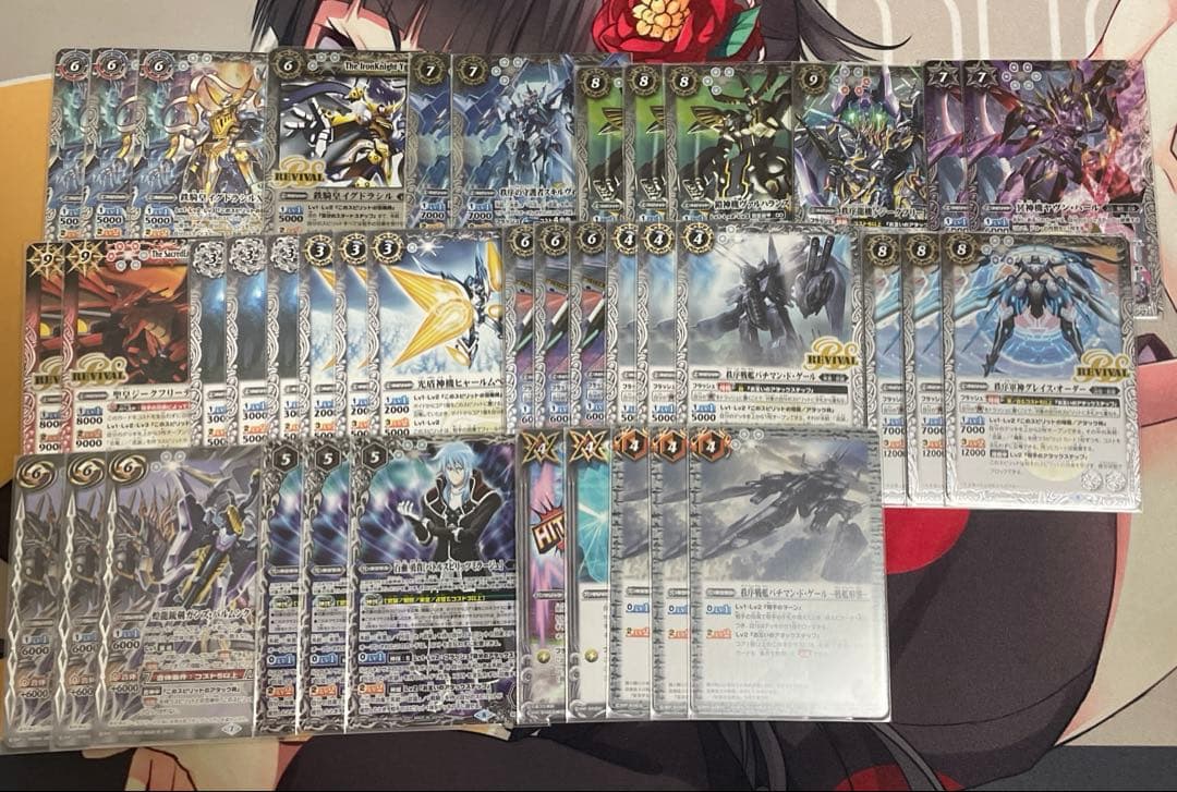 バトルスピリッツ引退品 デッキ9個まとめ売り プレイマット その他