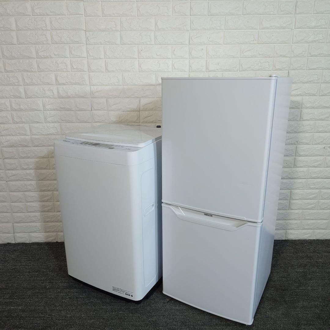 生活家電 2点セット 冷蔵庫 106L 洗濯機 5.5kg 高年式 J026