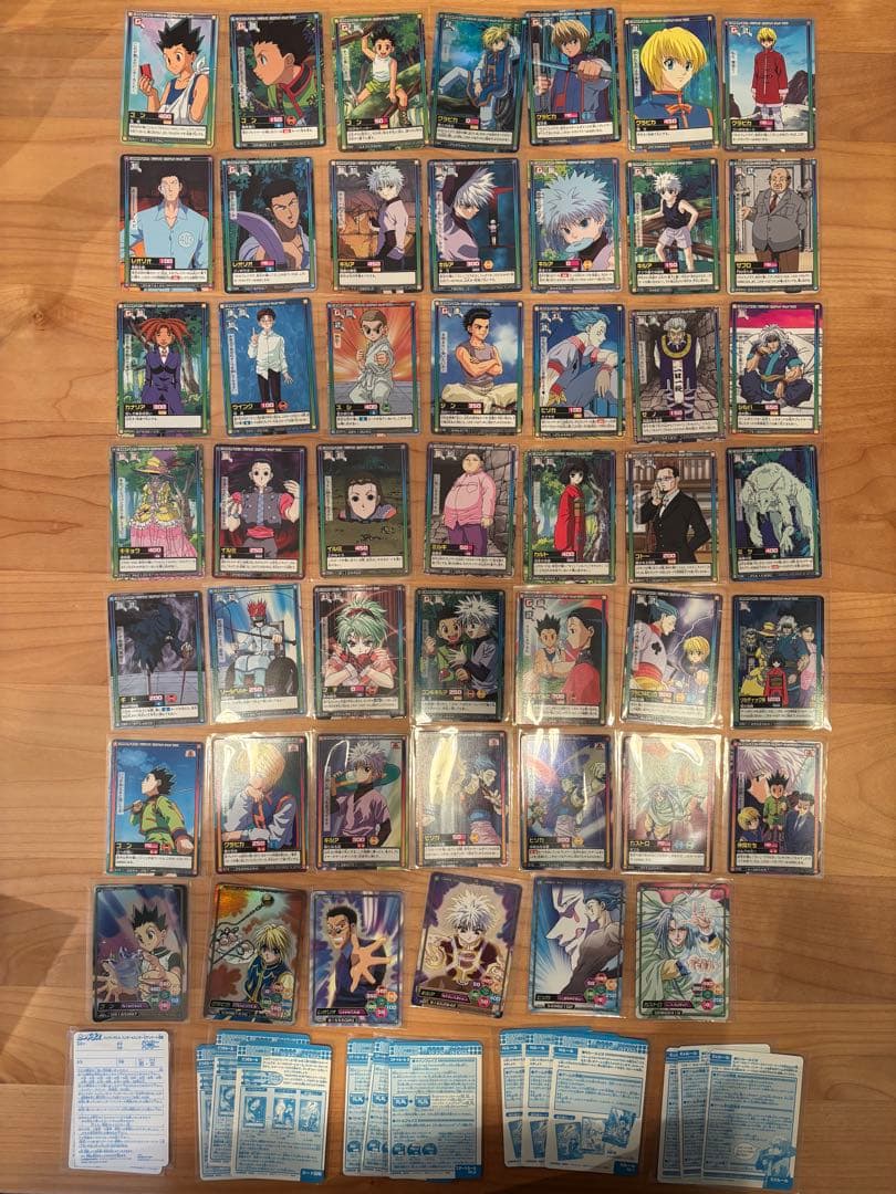 ハンターハンター カードダス コンプ　完全コンプ　コンプリート　限定版含む