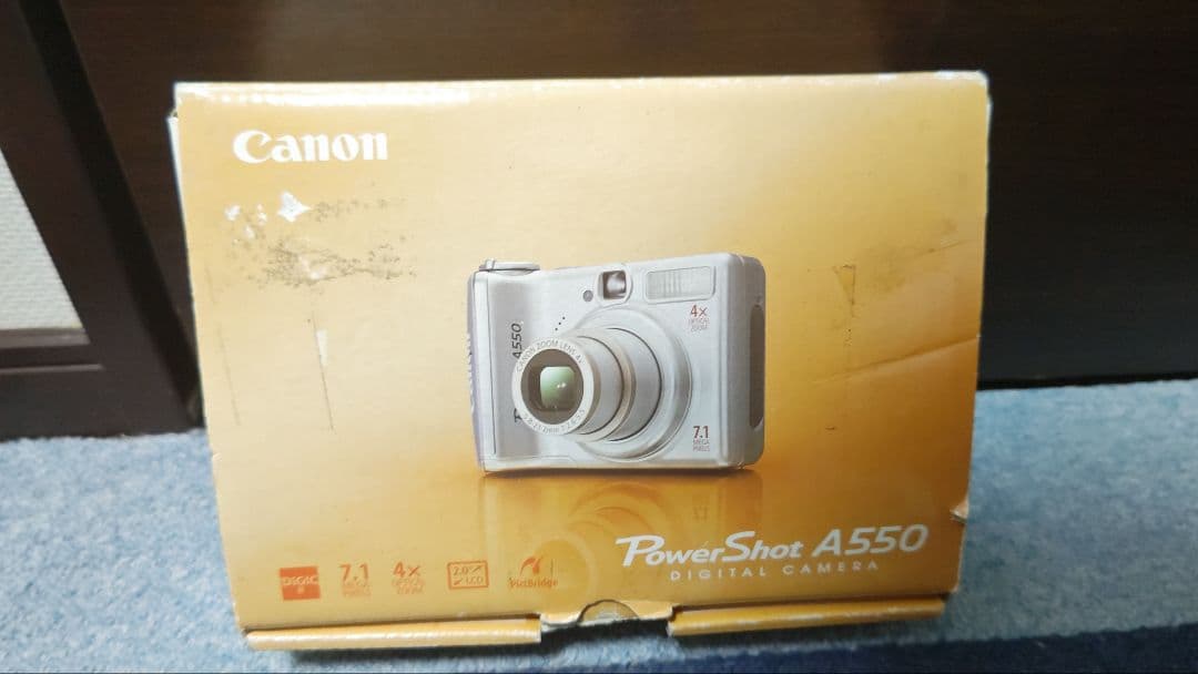 Canon Powershot A550【写真あり】
