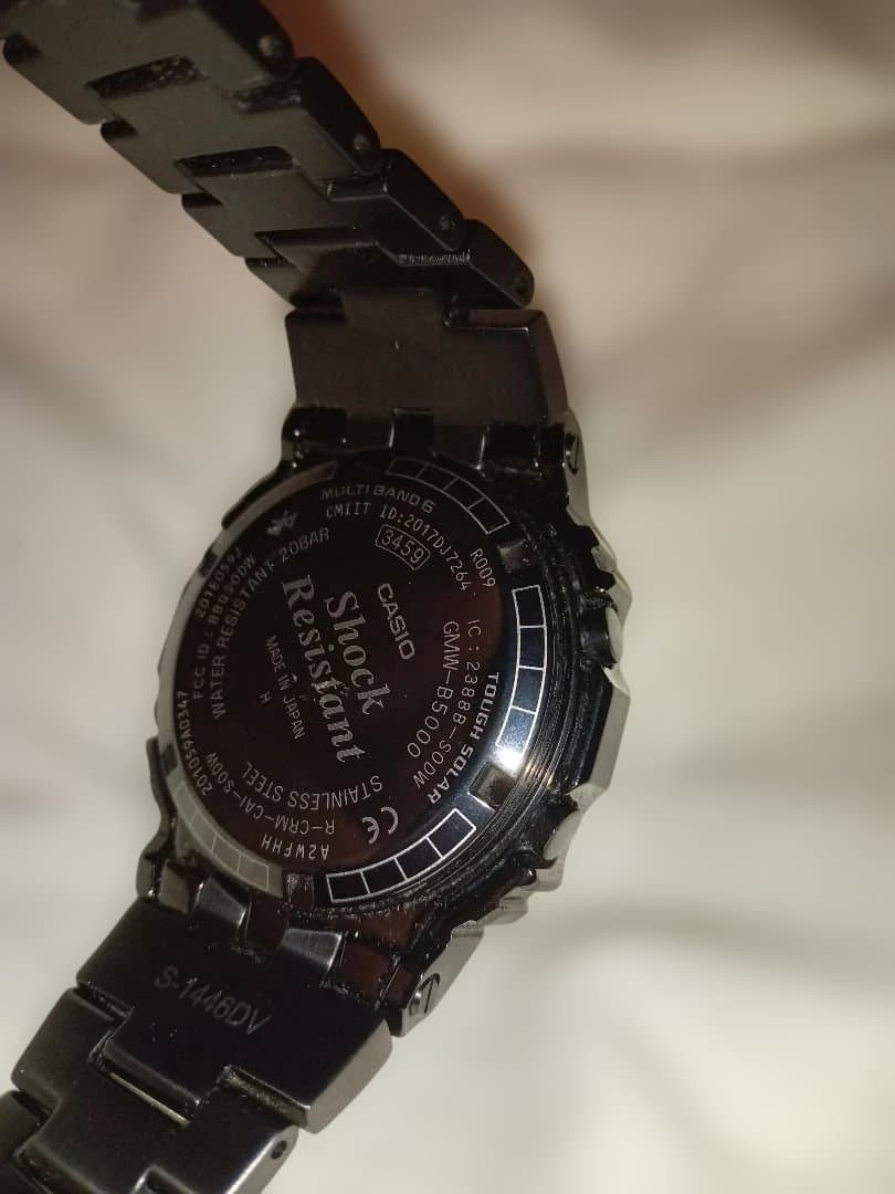 CASIO G-SHOCK GMW-B5000CS-1JR 付属品完備