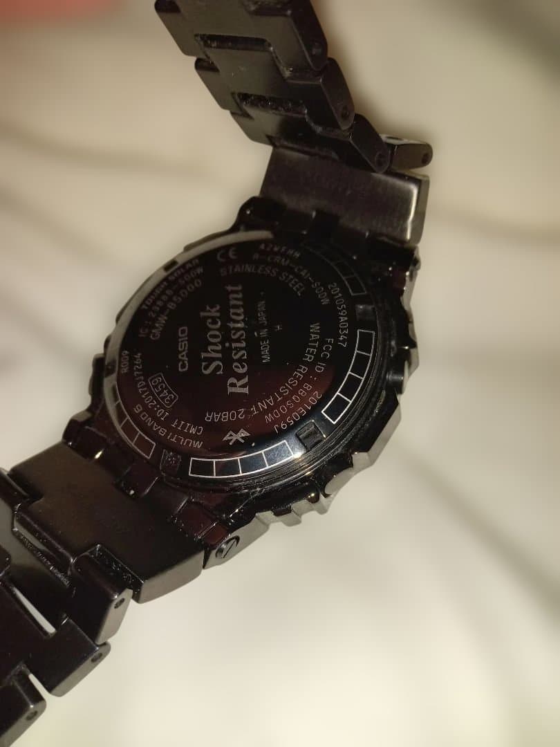 CASIO G-SHOCK GMW-B5000CS-1JR 付属品完備