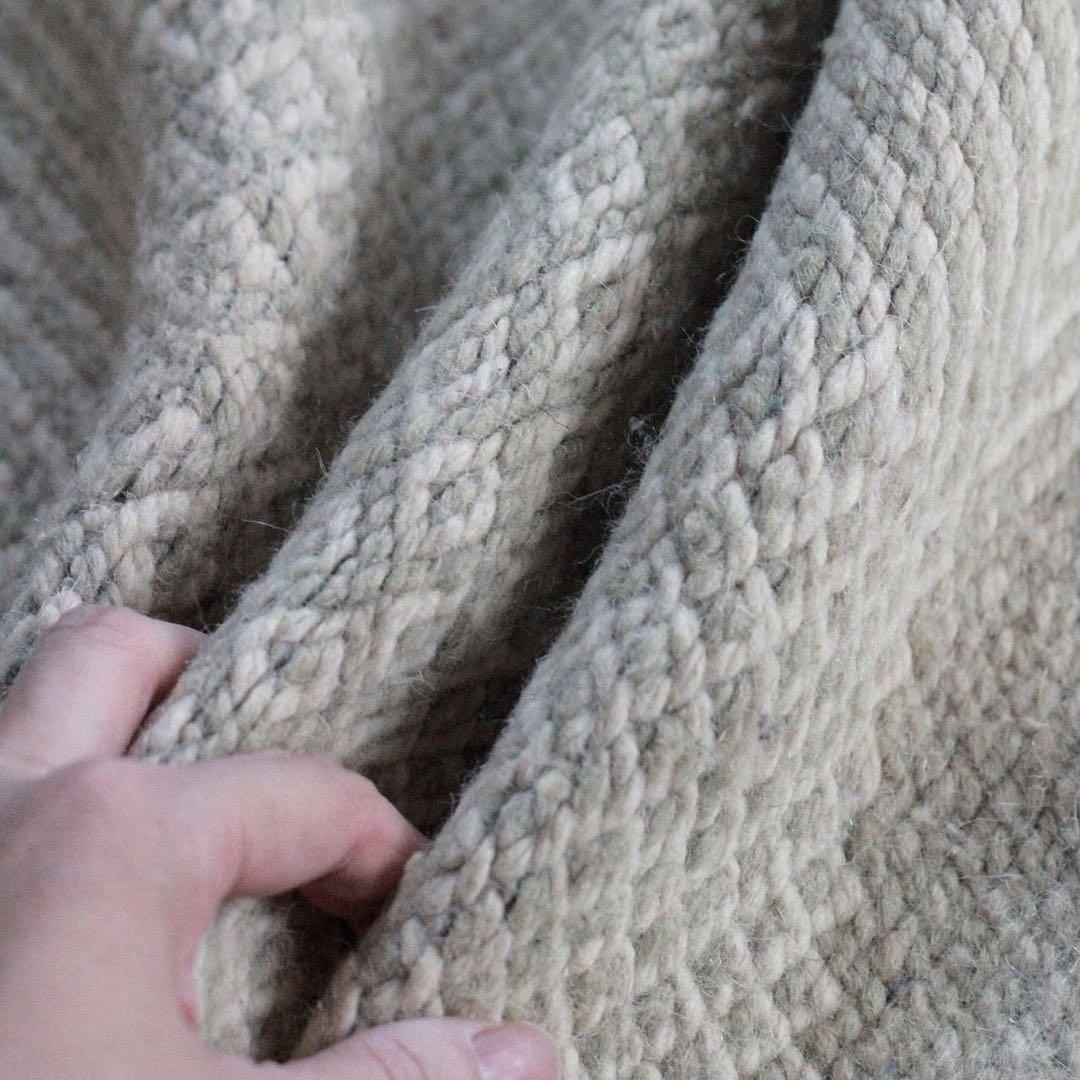 【送料込】希少！ザナフィ モロッコラグ ベージュ119×72cm