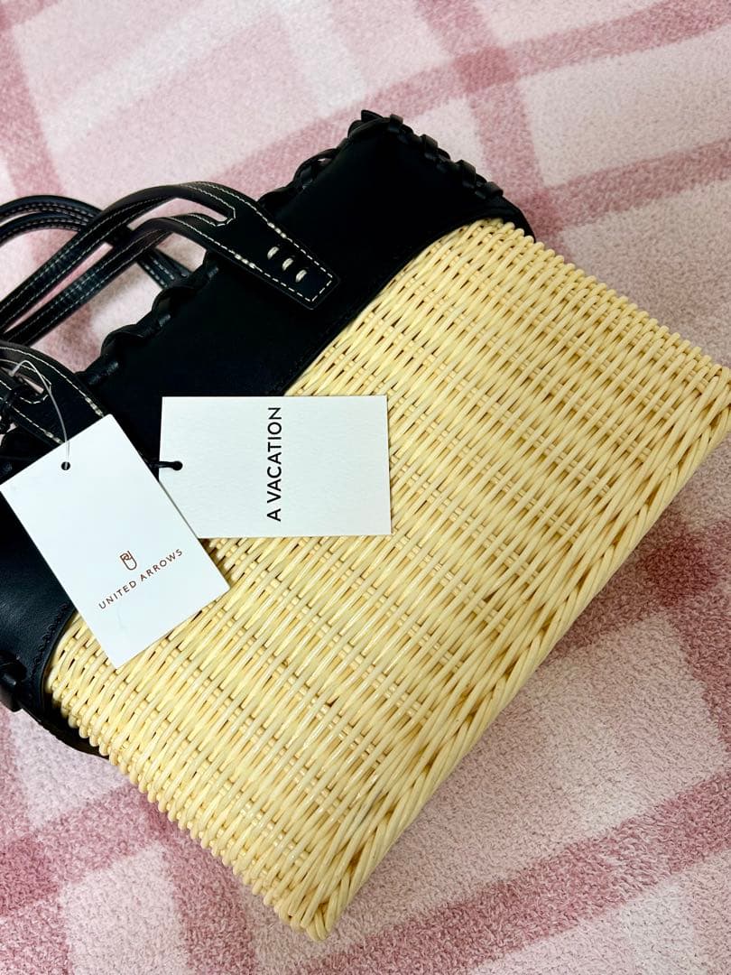 今季・完売品✨UNITEDARROWS A VACATION RATTANバッグ