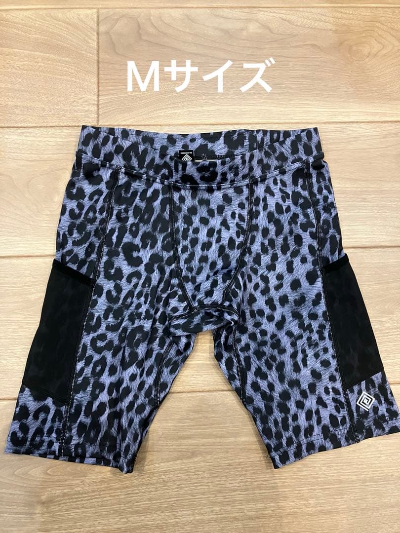 ELDORESO エルドレッソ ハーフ ショート タイツ ヒョウ柄　Mサイズ