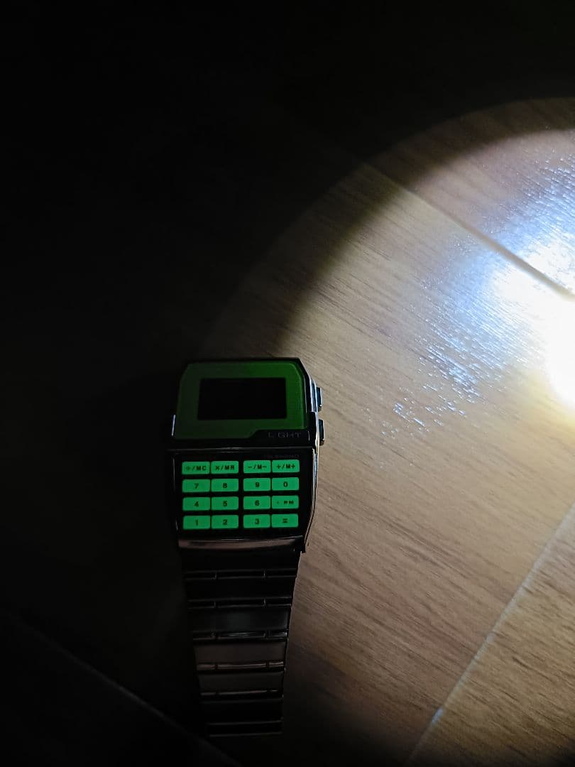 CASIO DATA BANK データバンク反転液晶　デジタル腕時計