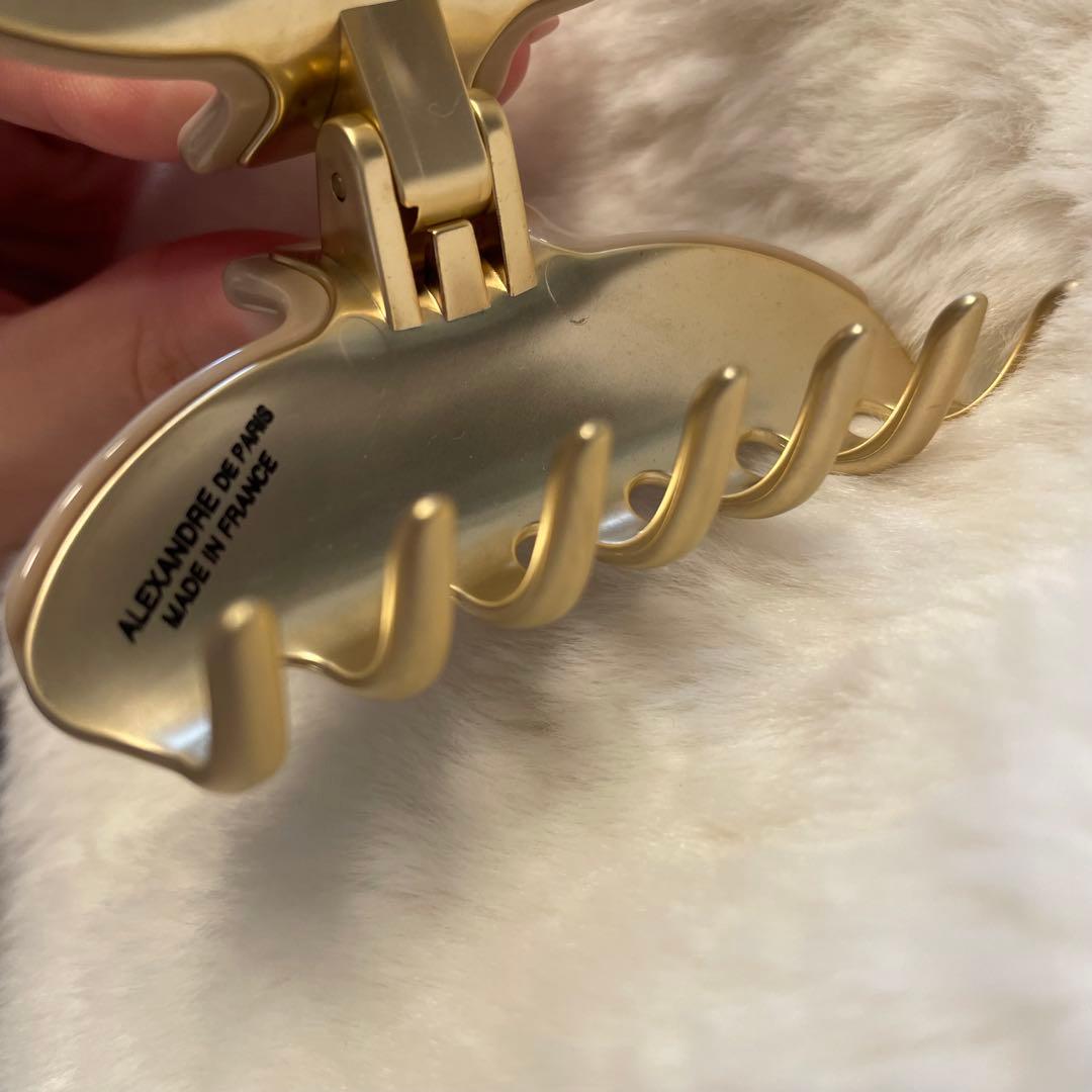 アレクサンドルドゥパリ　VENDOME M クリップ　ベージュ