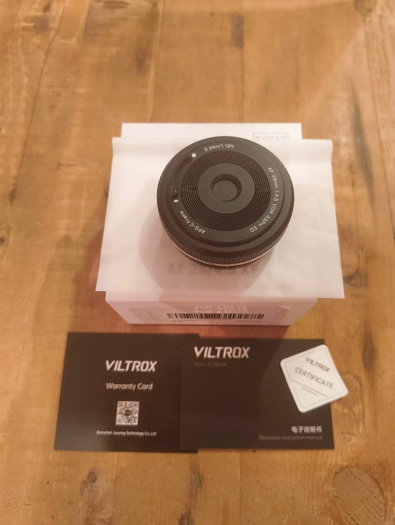 レンズ(単焦点) TTArtisan23mm f/1.4+Viltrox AF28mm F4.5