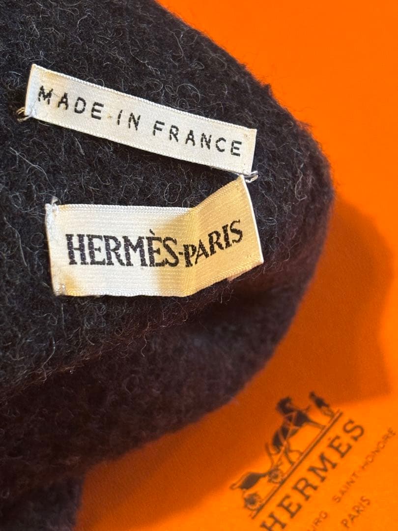 Ａ　HERMES エルメス　マルタンマルジェラ アルパカコート